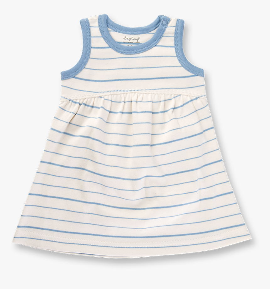Blue French Stripe Dress - Patte