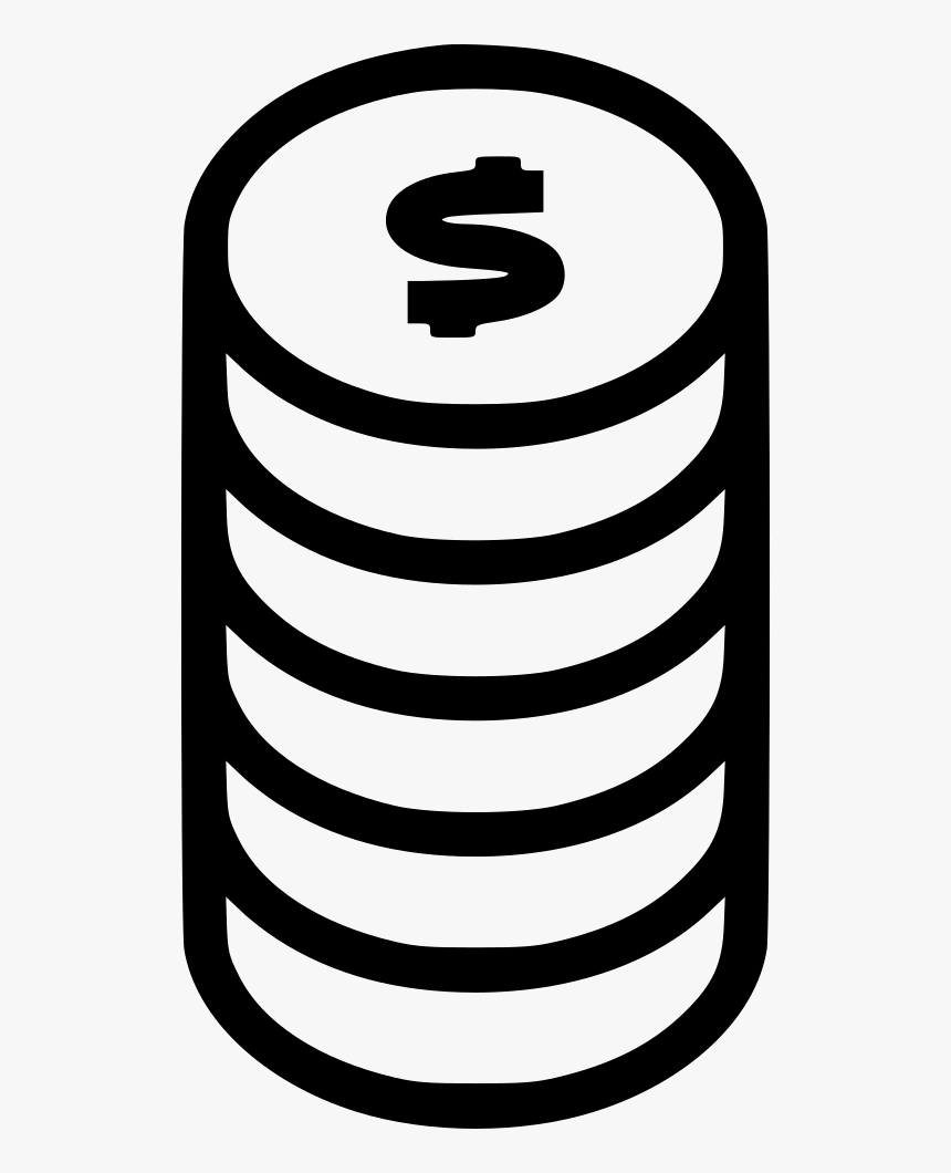Mony Dollar Coins Svg Png Icon F