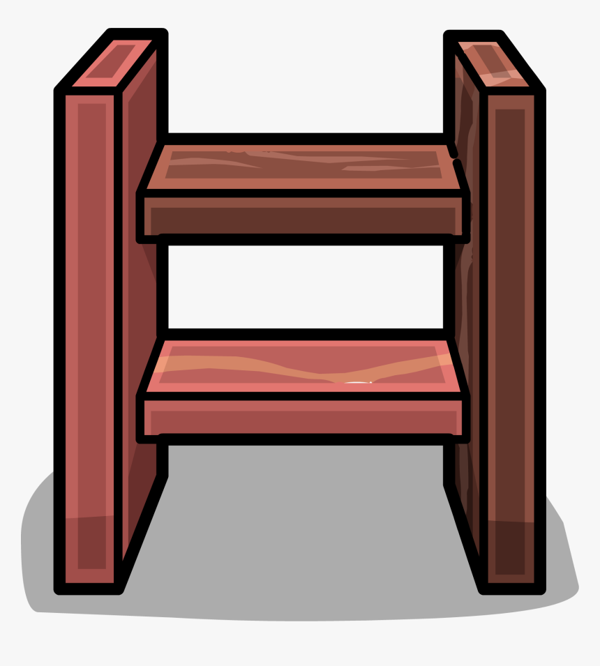 Image Wooden Steps Sprite - Short Ladder Clipart Png