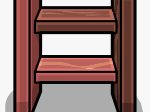 Image Wooden Steps Sprite - Short Ladder Clipart Png