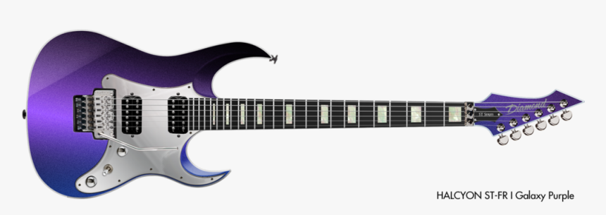 Galaxy Purple Guitar