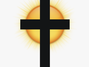 Sunshine Clipart Cross - Sun On A Cross
