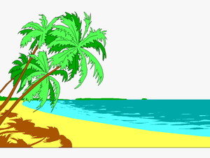 Beach Palm Tree Pictures - Oazis Clipart