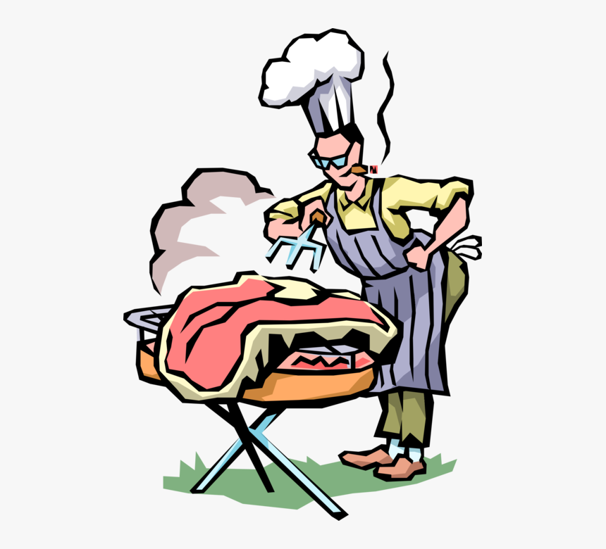 Vector Illustration Of Barbecue