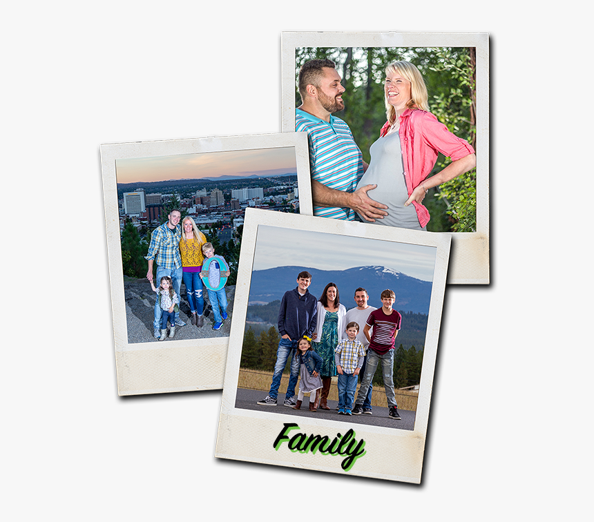 Family Photos Polaro - Picture Frame