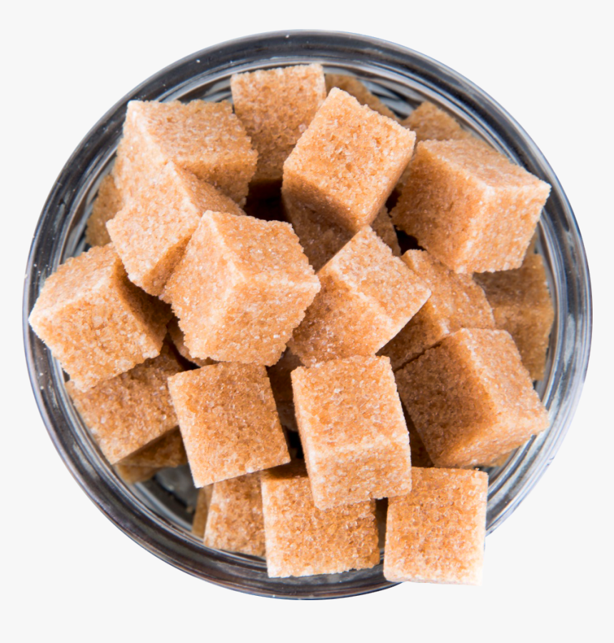 Brown Cane Sugar Cubes Png Image