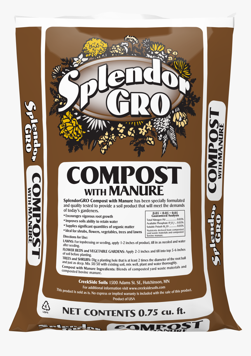 Splendor Gro Compost With Manure Bag - Puppy