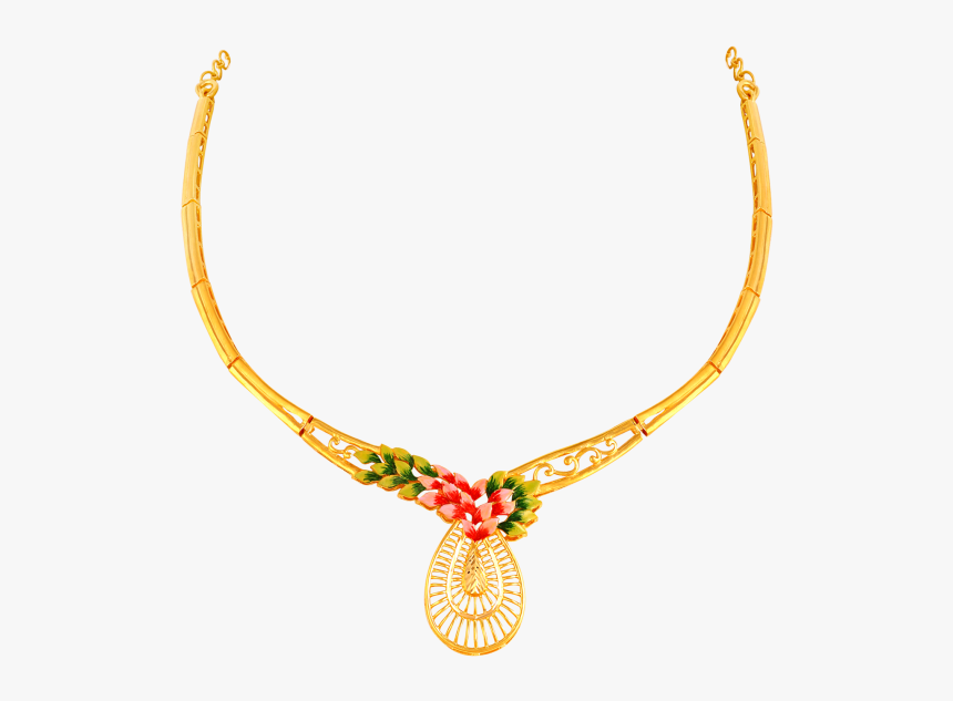 Gold Necklace Designs In 15 Grams - Gold Necklace 16 Grams