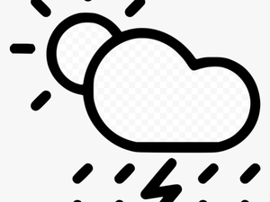 Rain Clipart Rainfall Free Clip Art Stock Illustrations - Clouds And Rain Black And White Clipart