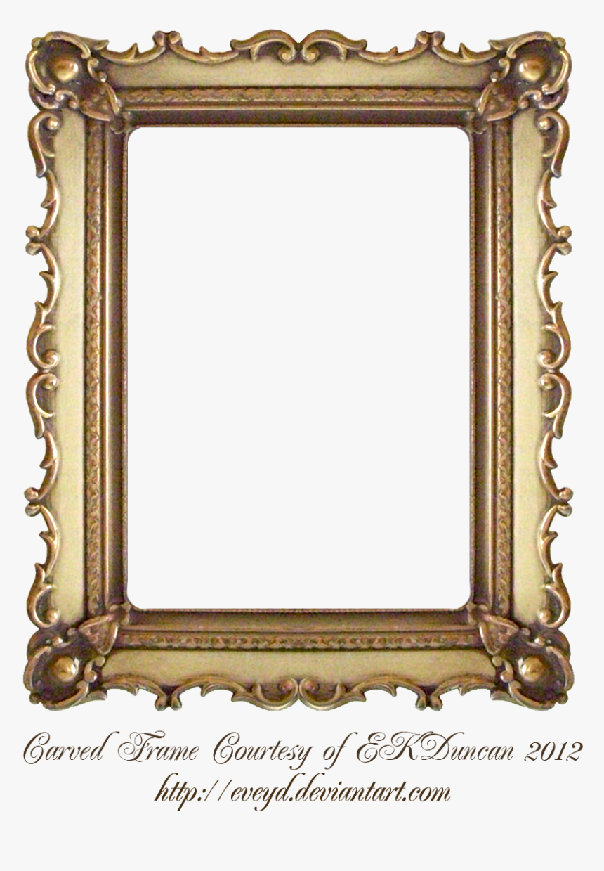 Thumb Image - Gold Frame Png