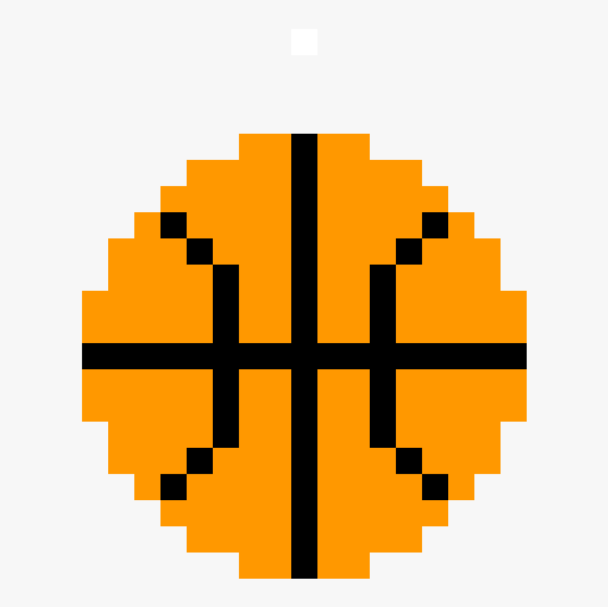 Pixel Art Ballon De Basket