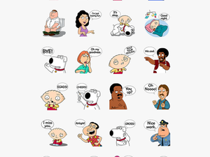 Family Guy Line Sticker