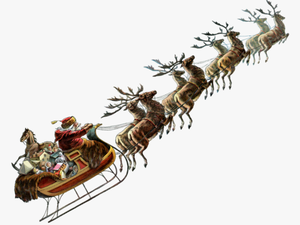 #christmas #sleigh - Reindeer