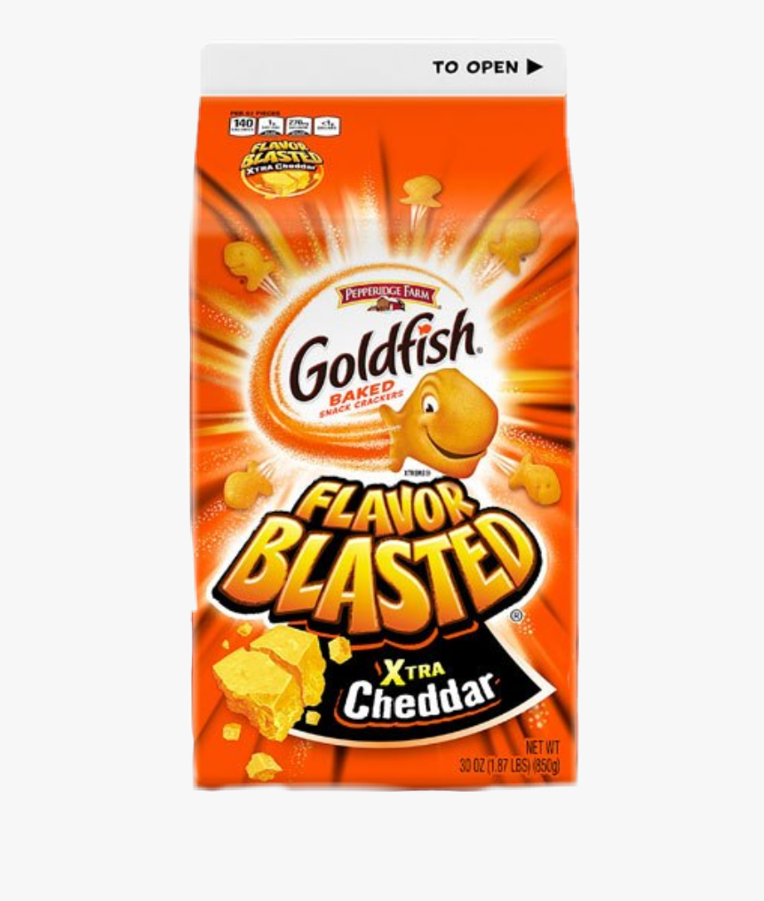 Extra Cheese Goldfish - Extra Cheddar Cheese Goldfish
