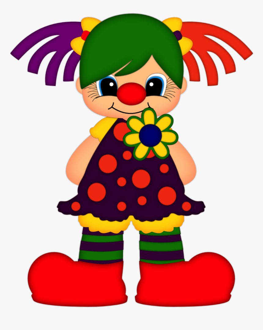 Stacks Image - Girl Clown Svg