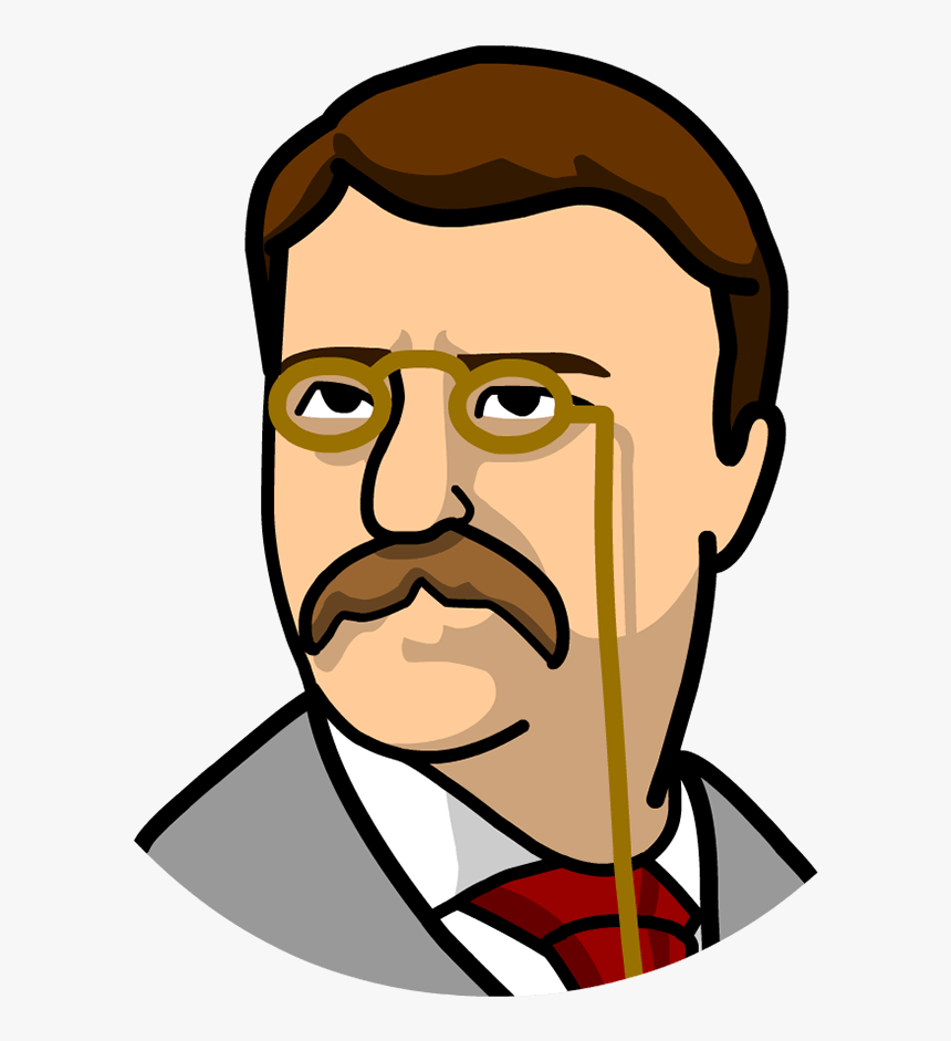 Transparent Malcolm X Png - Theodore Roosevelt Clip Art