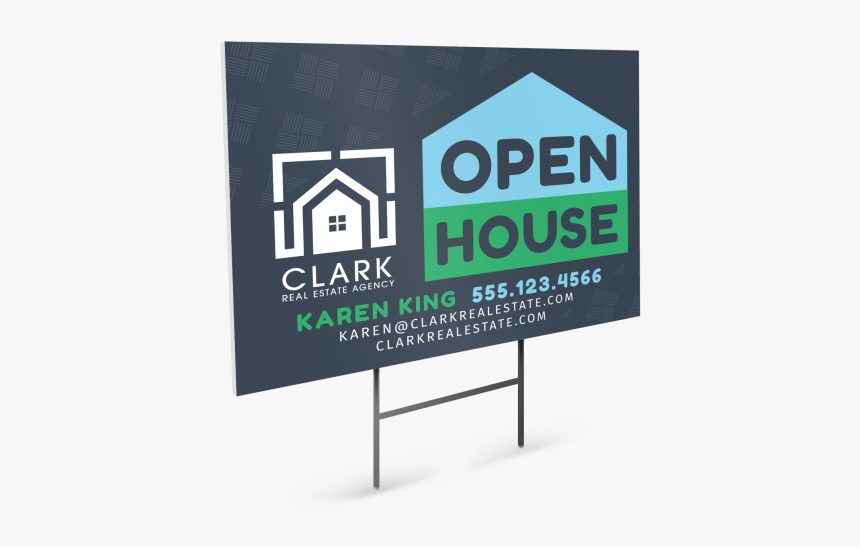 Real Estate Open House Yard Sign