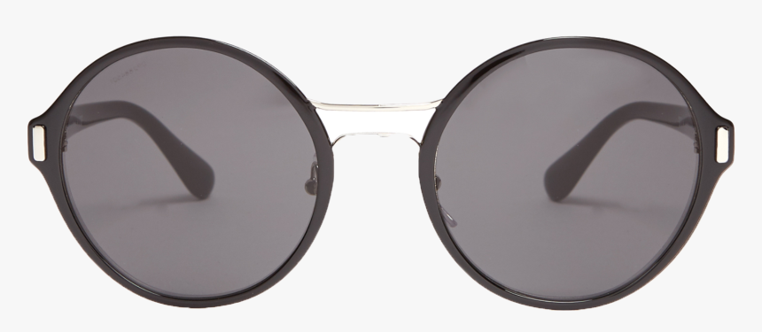 Prada Eyewear Round-frame Acetate And Metal Sunglasses - Goggles