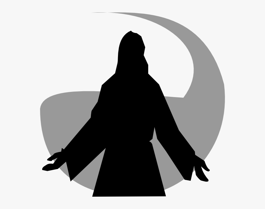Christ The Redeemer Christian Clip Art Vector Graphics - Transparent Jesus Silhouette Png
