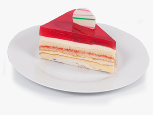Slice Strawberry Cheese Cake Rp - Cheesecake