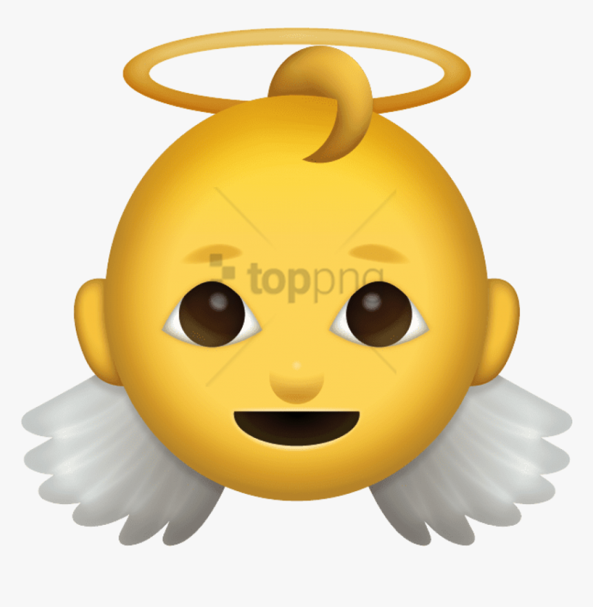 Free Png Angel Emoji Png Images Transparent - Angel Emoji Png