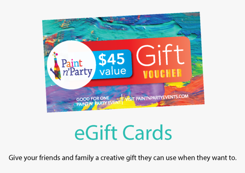 Paint Party Gift Card