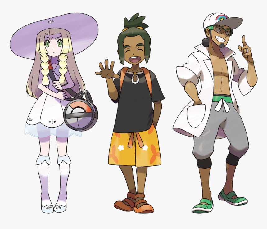 Here Are Some Main References Collected For Your Convenience - Pokemon Professor Kukui
