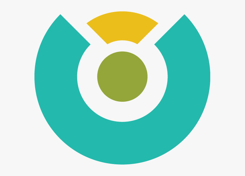 Blue Green Yellow Round Abstract Logo - Circle
