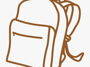 Bag Backpack Clip Art - Transparent Background Backpack Clipart