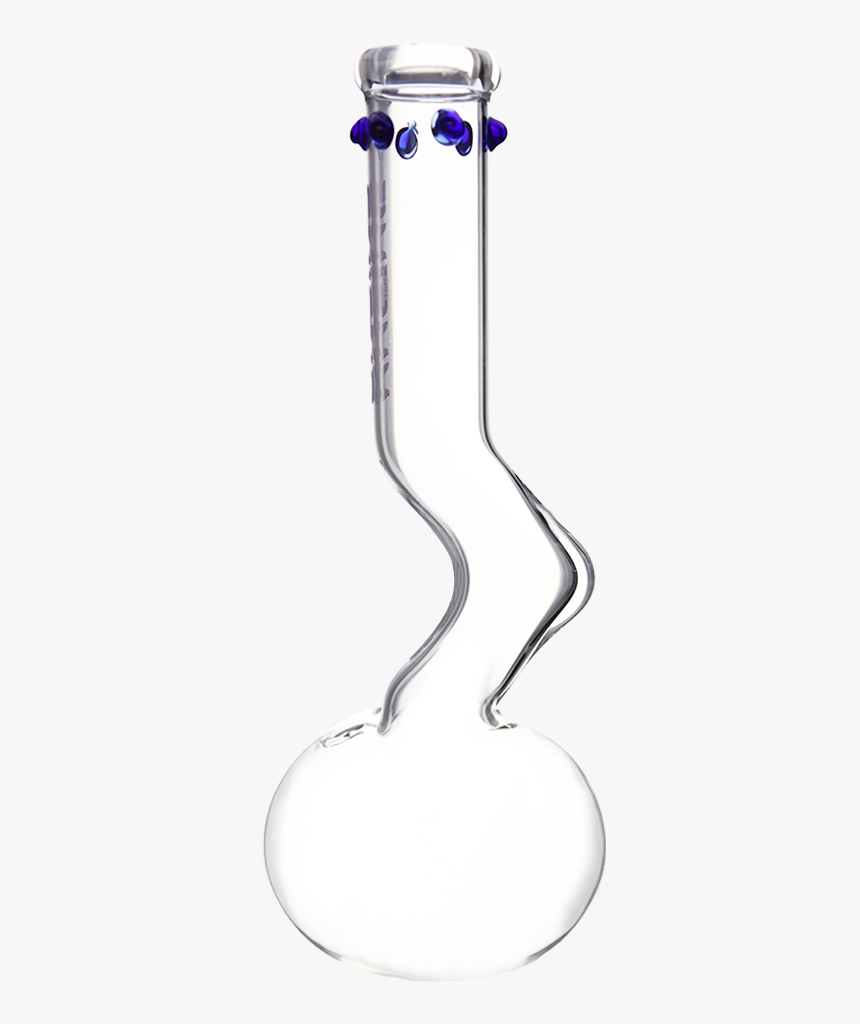 Collectables 30cm Black Base Clear Glass Hookah Bong - Still Life Photography