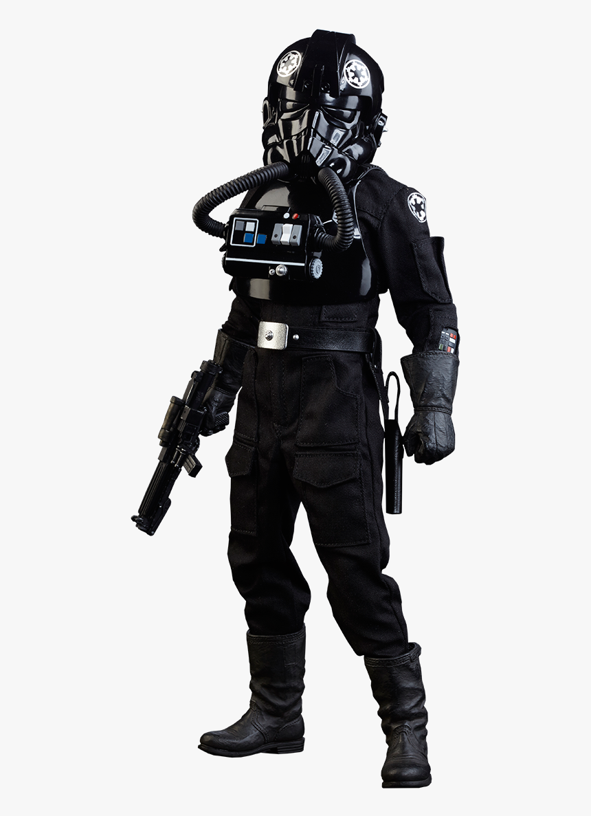 Sideshow Tie Fighter Pilot Figure From Star Wars Scale - Tie Fighter Pilot Png
