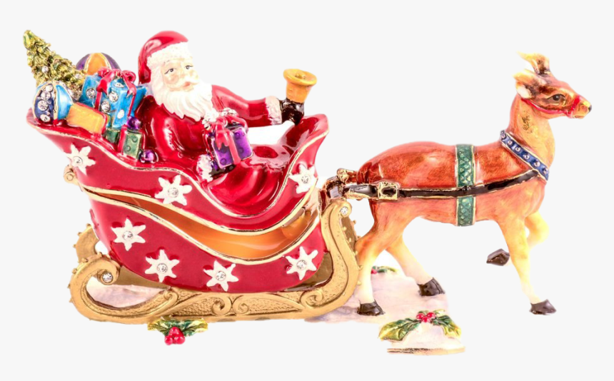 Reindeer Sleigh Png Photos - Santa Claus