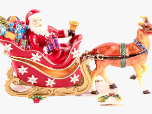 Reindeer Sleigh Png Photos - Santa Claus