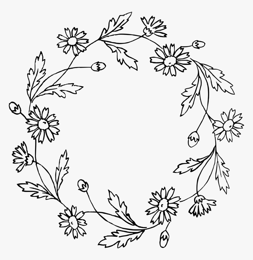 Floral Wreath Clip Art U0026