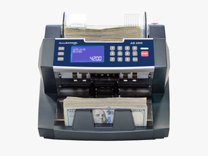 Accubanker Bank Grade Currency Counter With Counterfeit - Accubanker Ab4200
