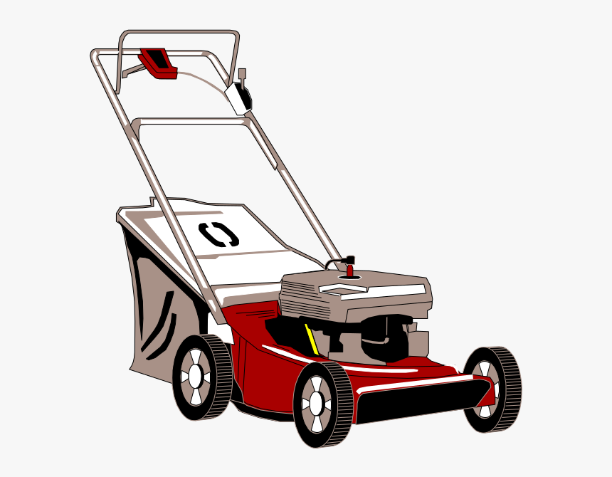 Transparent Green Lawn Mower Clipart - Lawn Mower Png