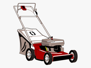Transparent Green Lawn Mower Clipart - Lawn Mower Png