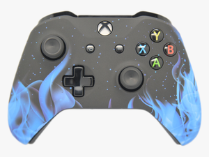 Blue Flame Xbox One Controller