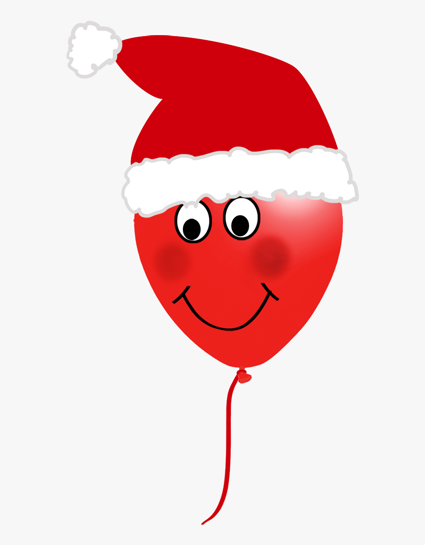 Christmas Balloon Face - Cartoon