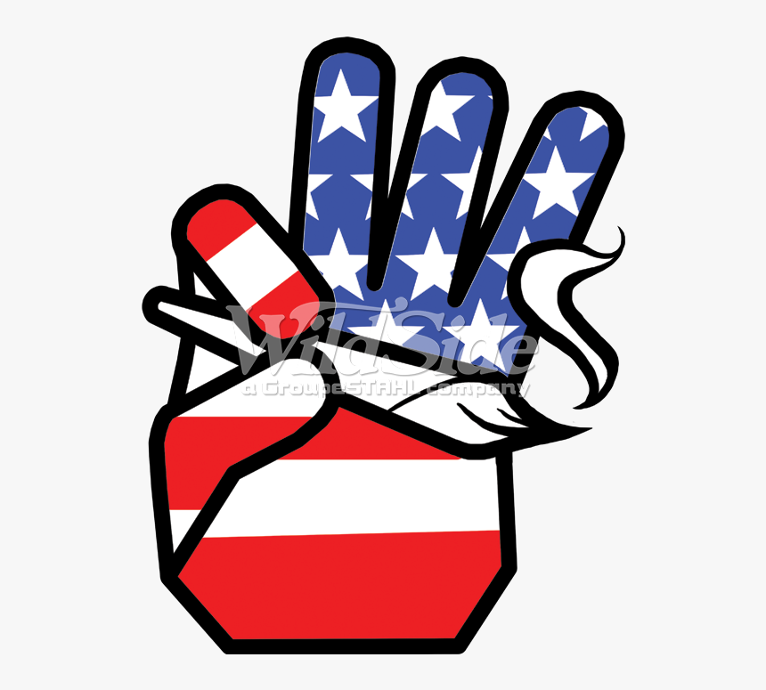 Transparent Usa Flag Clip Art Pn