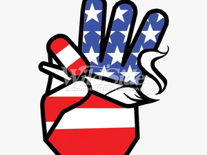 Transparent Usa Flag Clip Art Png