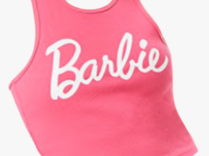 Pink Barbie Tank Top Polyvore Moodboard Filler Pink