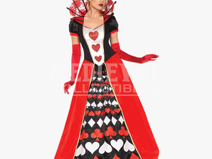 Transparent Queen Of Hearts Card Png - Queen Of Hearts Costum