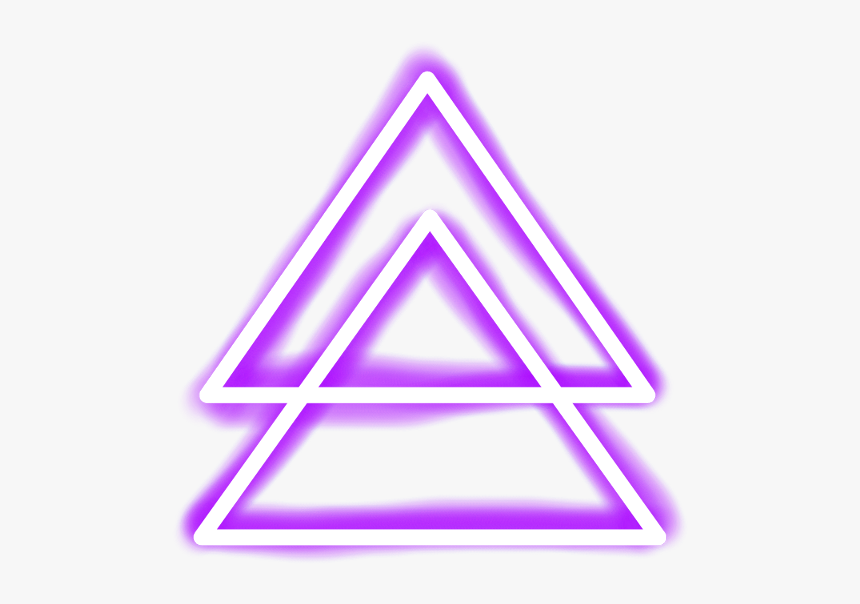 #remixit #neon #violet #triangle - Triangle