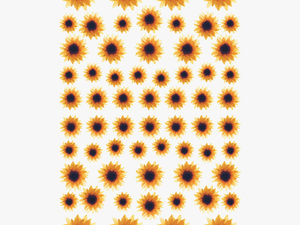 転写ネイルシール＊watercolor Sunflower 【170005】