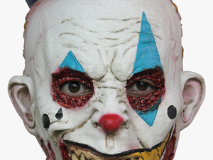 25410 - Scary Clown Mask With Hat