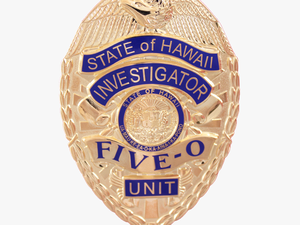 Hawaii Five O Badge