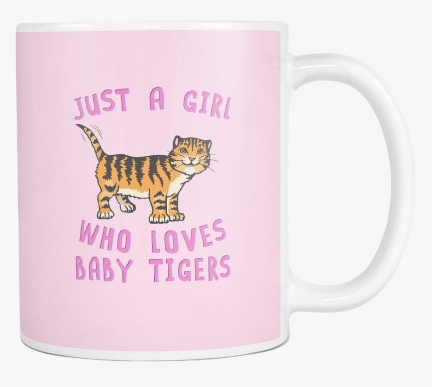 Transparent Baby Tiger Png - Mug