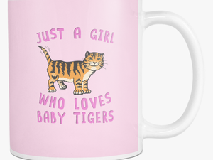 Transparent Baby Tiger Png - Mug