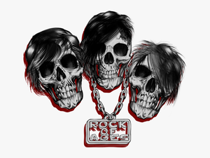 Transparent Punk Rock Png - Skull